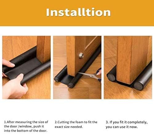 VOOY Door Bottom Sealing Strip Guard for Home